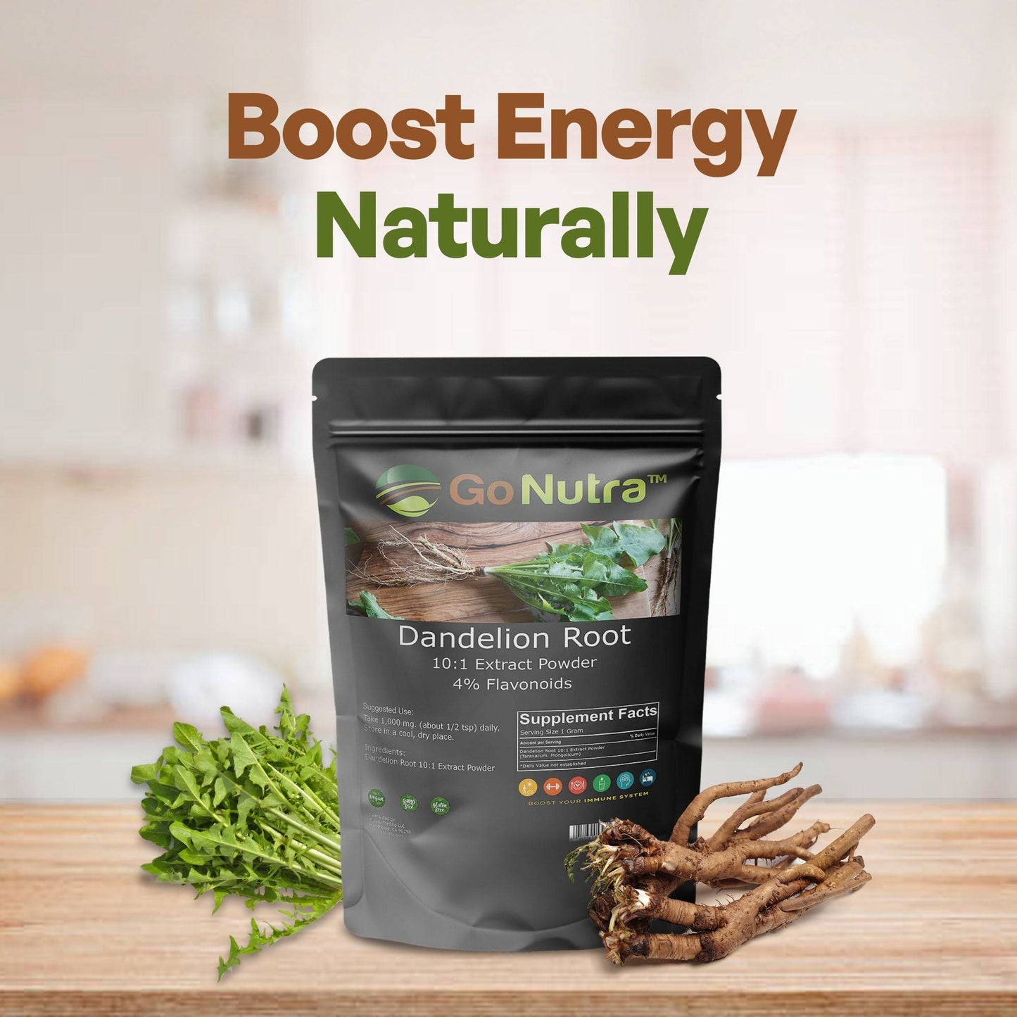 Organic Dandelion Root Powder 10:1