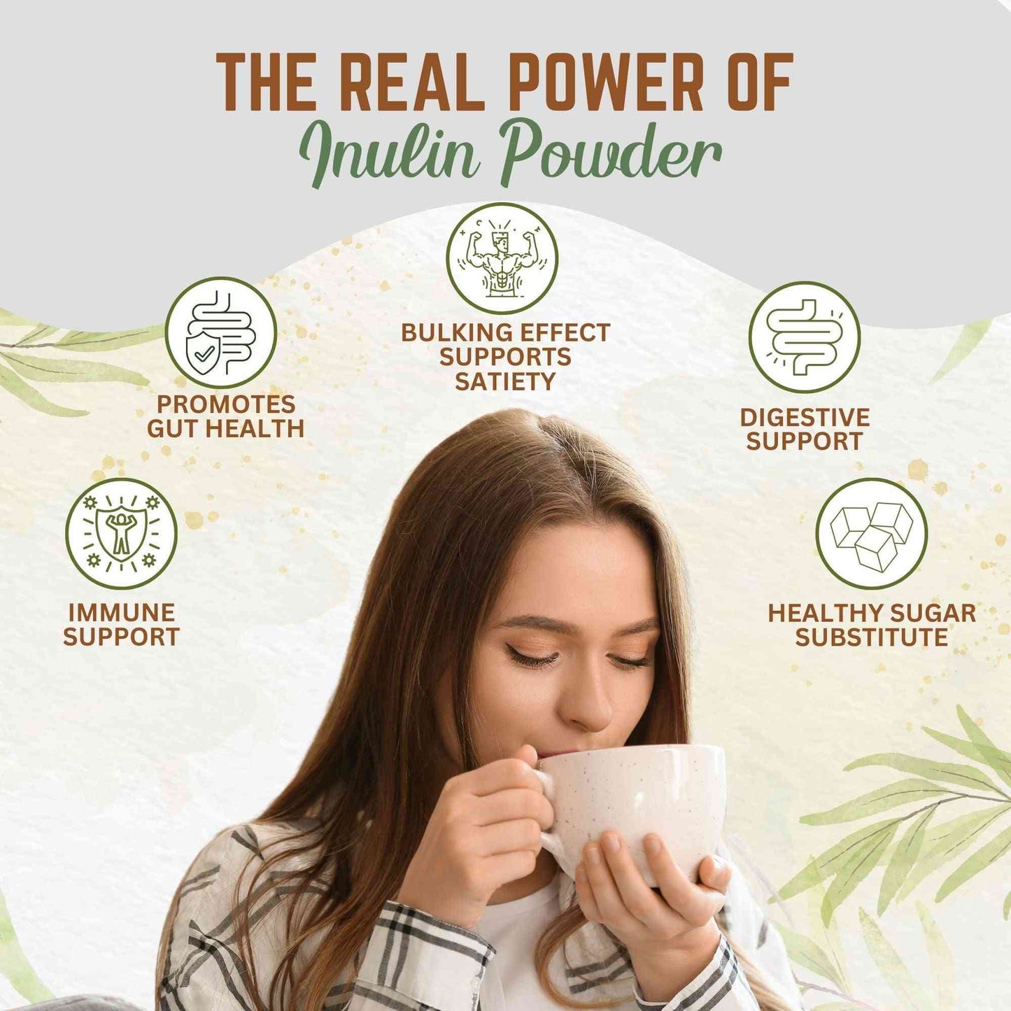 Inulin Powder Organic Chicory Root (FOS) - Soluble Inulin Fiber Prebiotic |  8oz. Health & Beauty:Vitamins & Dietary Supplements:Herbs & Botanicals Go Nutra Go Nutra Organic Inulin Powder - Chicory Root -8 oz | Dietary Supplement