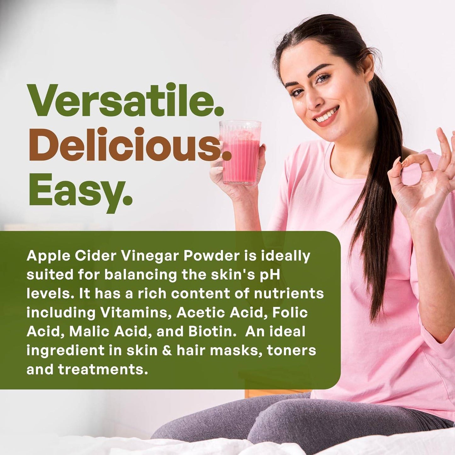 Apple Cider VInegar Powder Organic - 8oz. Home & Garden:Food & Beverages:Tea Go Nutra Go Nutra Apple Cider Vinegar Powder Organic - Go Nutra™