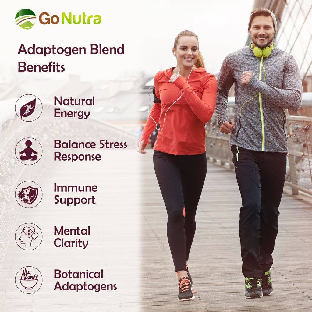 Superfood Smoothie Powder Organic Adaptogen Blend | 8 oz Smoothie Booster Powder Health & Beauty:Vitamins & Dietary Supplements:Herbs & Botanicals Go Nutra Go Nutra Health & Beauty:Vitamins & Dietary Supplements:Herbs &