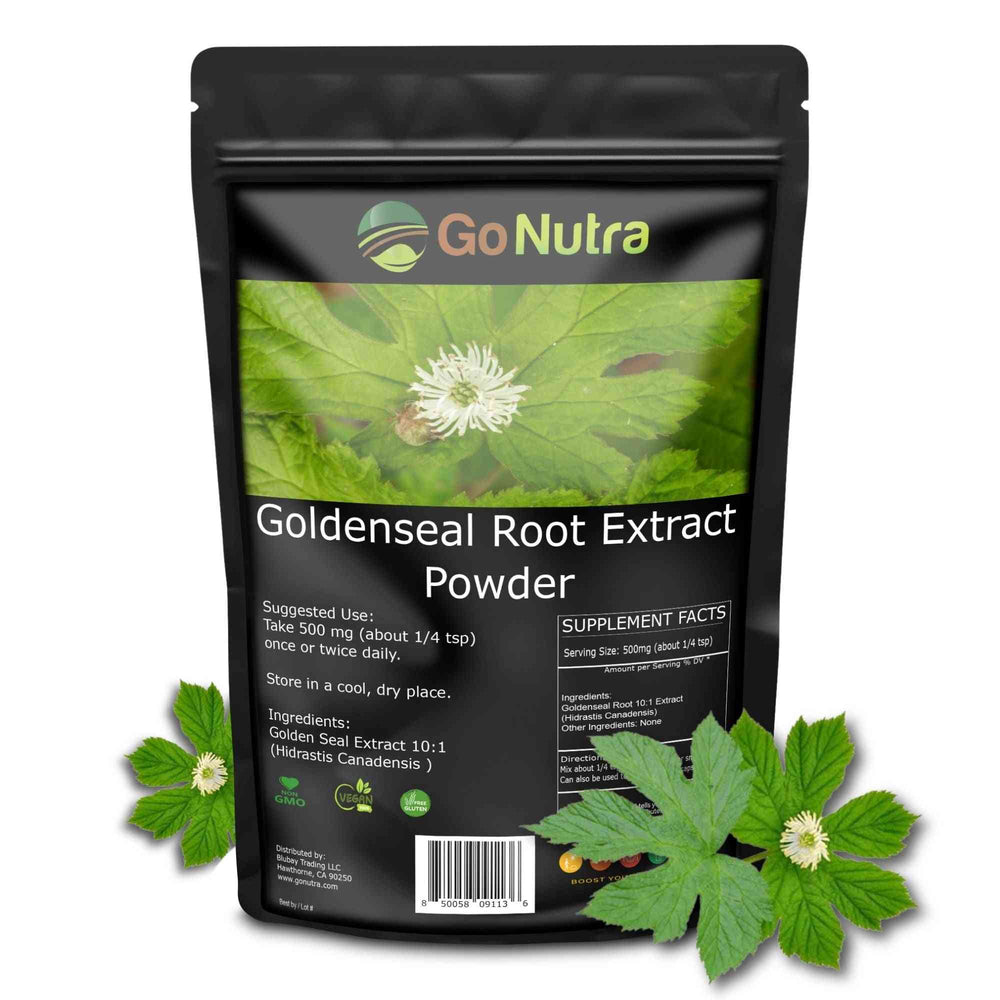 
                  
                    Goldenseal Root Extract Potent 10:1 Goldenseal Extract Powder 4 oz. Herbs & Botanicals Go Nutra Go Nutra Goldenseal Root Extract Powder Potent 10:1 - 4 oz
                  
                