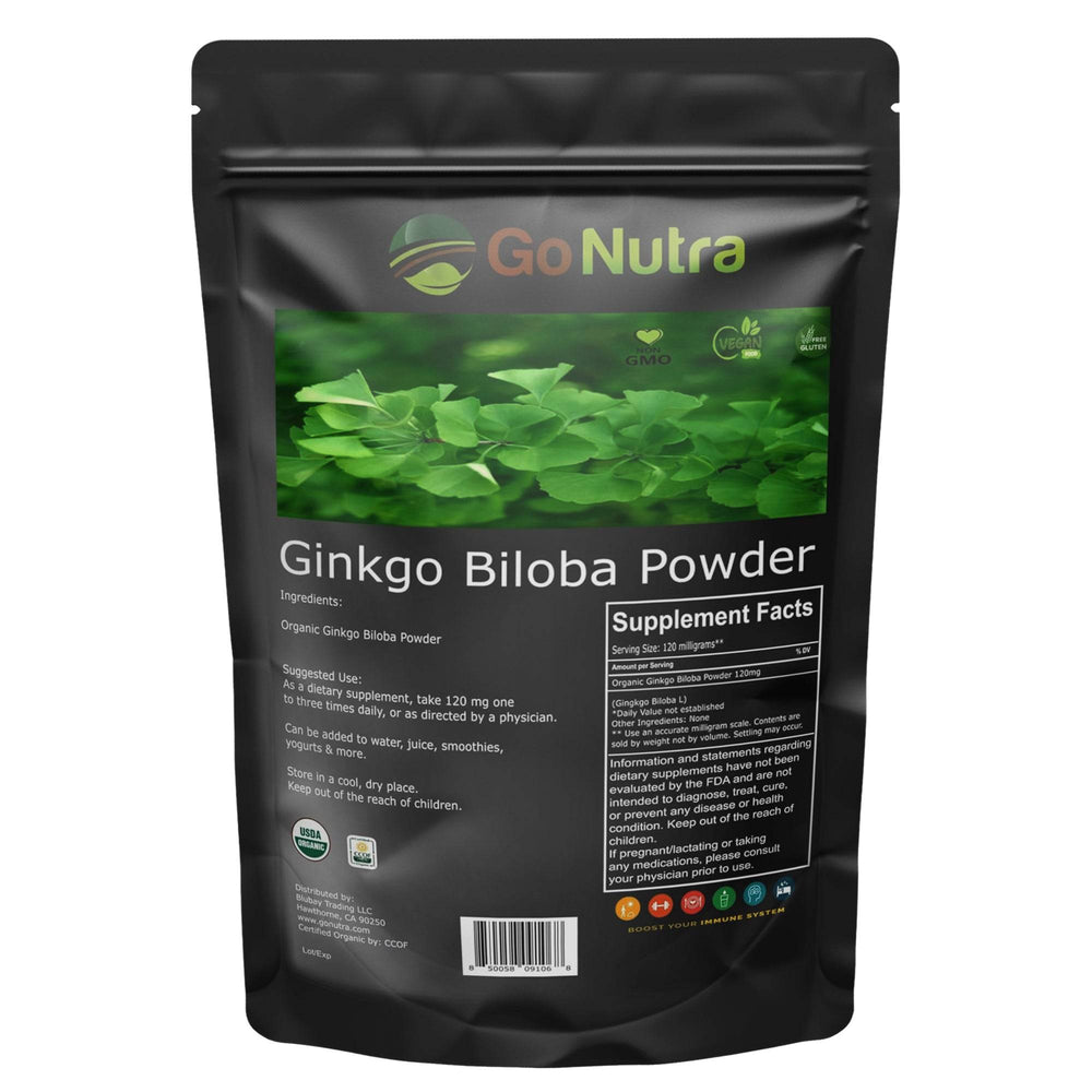 
                  
                    Ginkgo Biloba Leaf Extract Powder 8oz Herbs & Botanicals 
                  
                