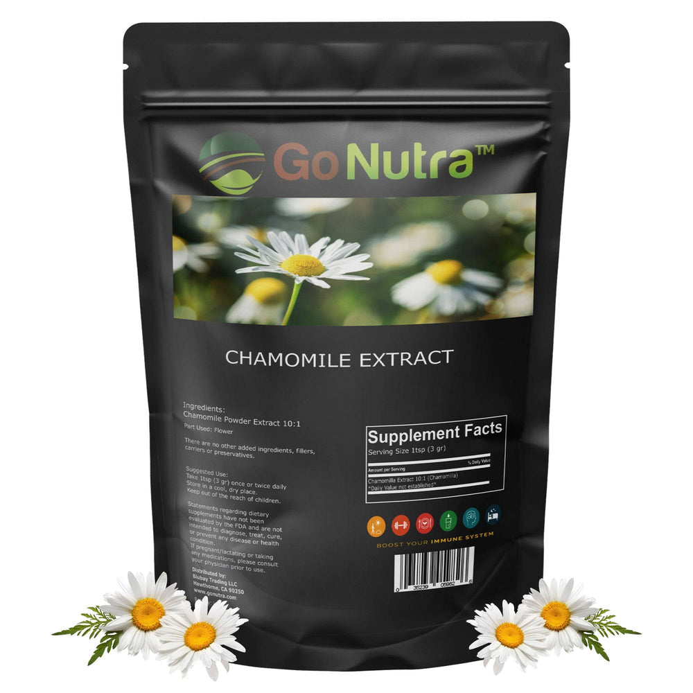 
                  
                    Chamomile Extract Powder 8oz Herbs & Tea Go Nutra Go Nutra Organic Chamomile Extract Powder 8oz
                  
                