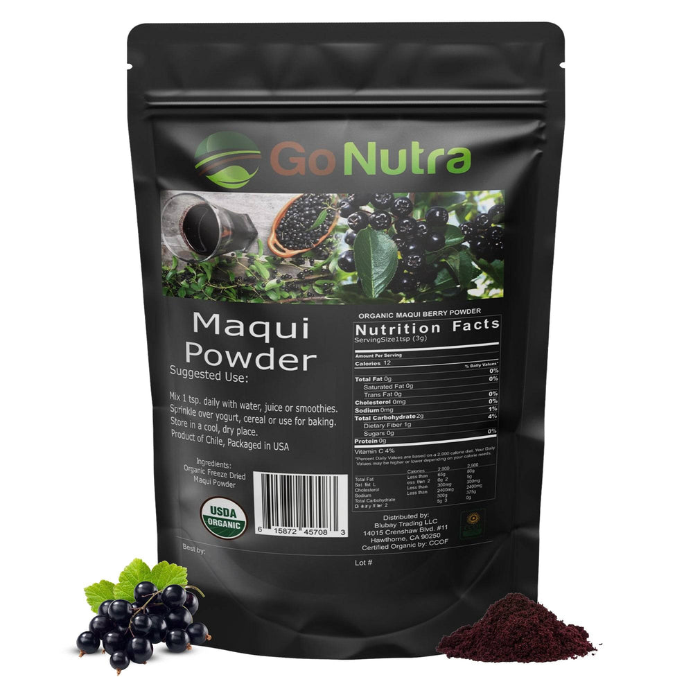 Maqui Berry Powder Freeze Dried Organic 1 Kilo 