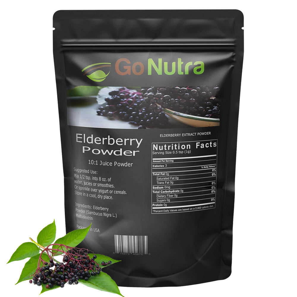 Elderberry Juice Powder Sambucus Nigra 1 lb 
