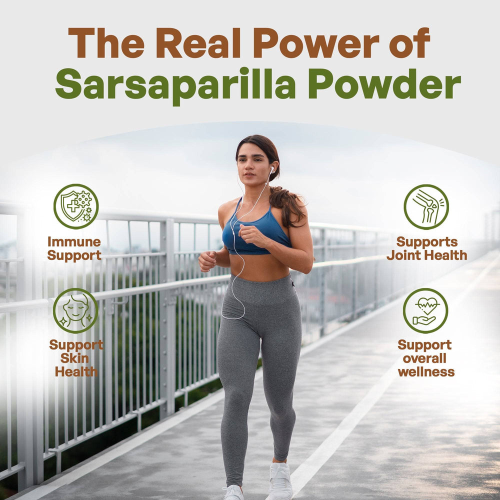 
                  
                    Sarsaparilla Root Bark Extract Powder 8oz Herbs & Tea Go Nutra Go Nutra Sarsaparilla Root Extract Powder - Pure & Extra Strength
                  
                