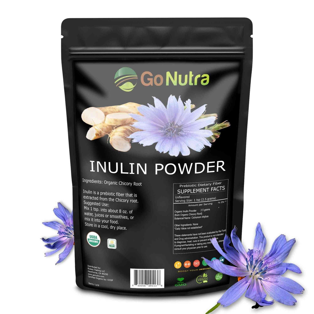 
                  
                    Inulin Powder Organic Chicory Root (FOS) - Soluble Inulin Fiber Prebiotic |  8oz. Health & Beauty:Vitamins & Dietary Supplements:Herbs & Botanicals Go Nutra Go Nutra Organic Inulin Powder - Chicory Root -8 oz | Dietary Supplement
                  
                