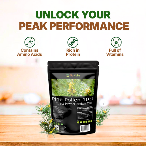 Go Nutra® Pine Pollen Powder