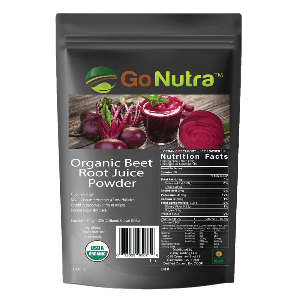 Beet Root Juice Powder Organic 5 lbs | Grown & Made In USA |