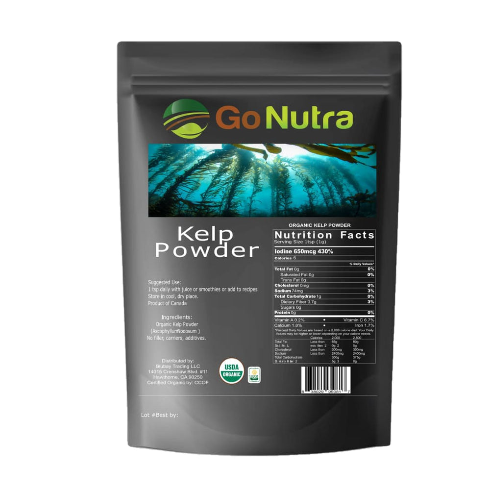 
                  
                    Kelp Powder Organic Pure 1LB (16 oz) | N. America Sourced 
                  
                