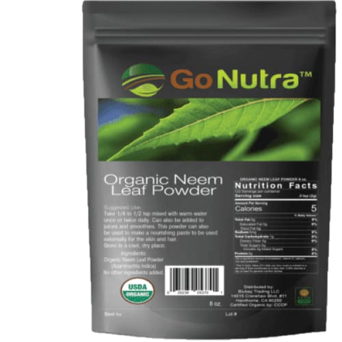 
                  
                    Neem Powder Organic 8 oz. | for Hair | Go Nutra - Health & 
                  
                