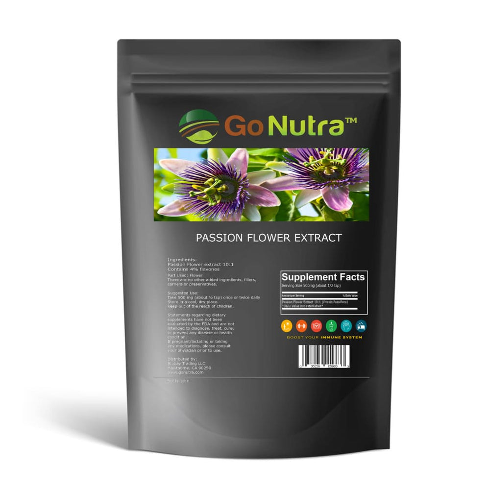 
                  
                    Passion Flower Extract Powder 10:1 Supplement 8 oz | Go
                  
                