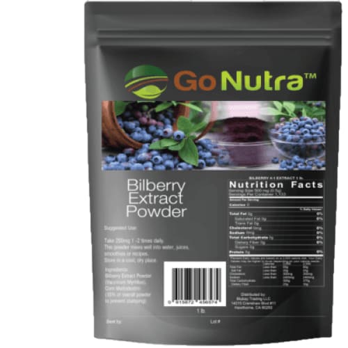 
                  
                    Bilberry Fruit Powder 1 lb. 4:1 Extract | Go Nutra - Herbs &
                  
                