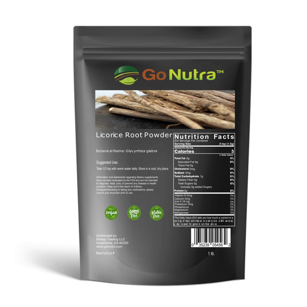 
                  
                    Licorice Root Powder Non-Gmo 8oz | Glycyrrhiza Glabra 
                  
                